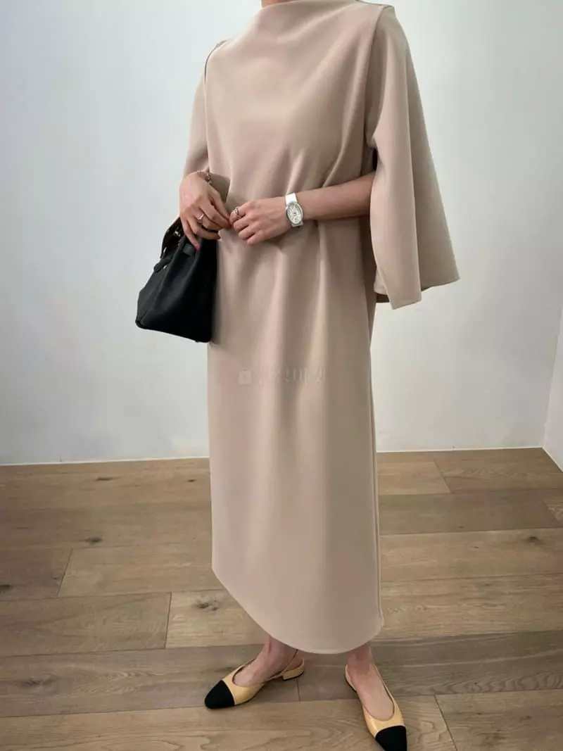 Merry J - Korean Women Fashion - #momslook - Cape One-piece - 7