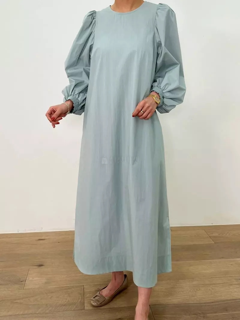 Merry J - Korean Women Fashion - #thatsdarling - Basrak Smocked One-piece