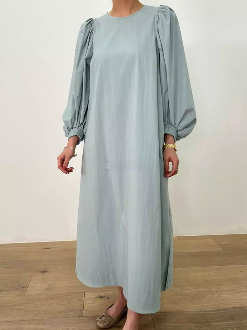 Merry J - Korean Women Fashion - #womensfashion - Basrak Smocked One-piece - 8