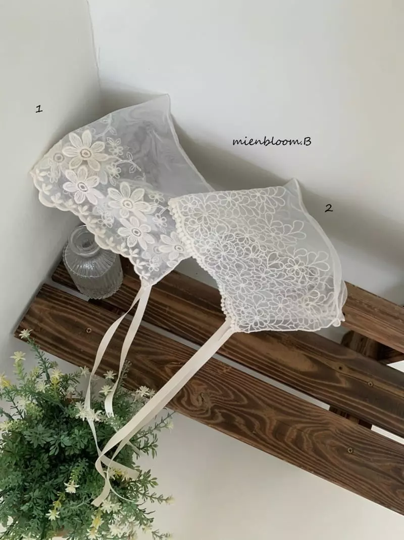 Mienbloom B - Korean Baby Fashion - #onlinebabyshop - Summer Bonnet - 5