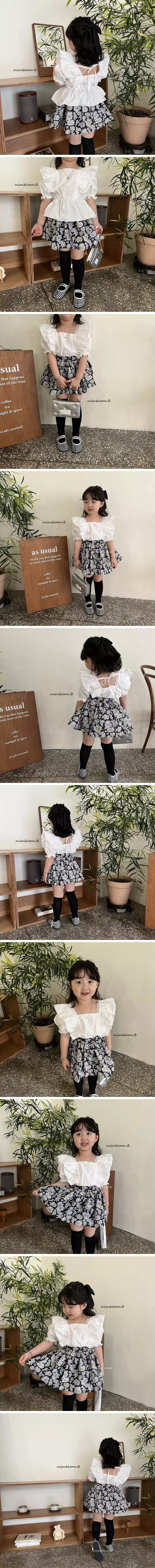 Mienbloom B - Korean Children Fashion - #childofig - Mimi Blouse
