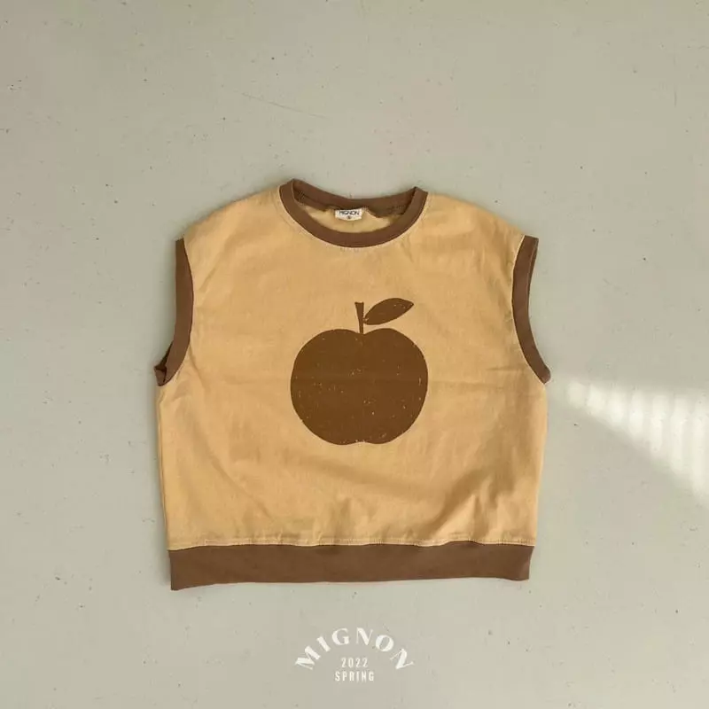 Mignon - Korean Children Fashion - #designkidswear - Apple Tee - 2