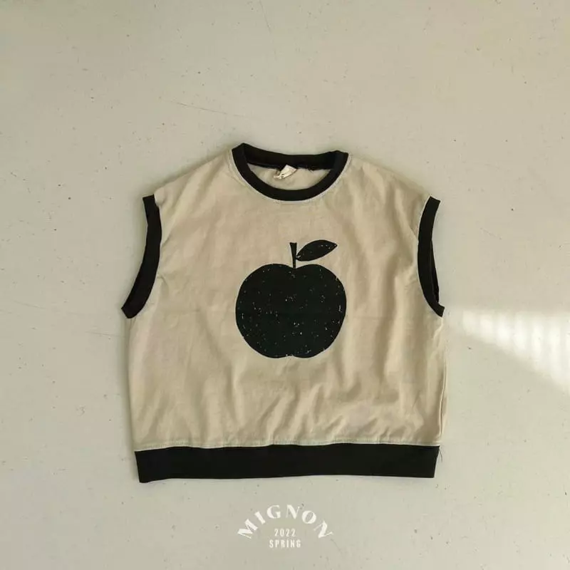 Mignon - Korean Children Fashion - #discoveringself - Apple Tee - 3