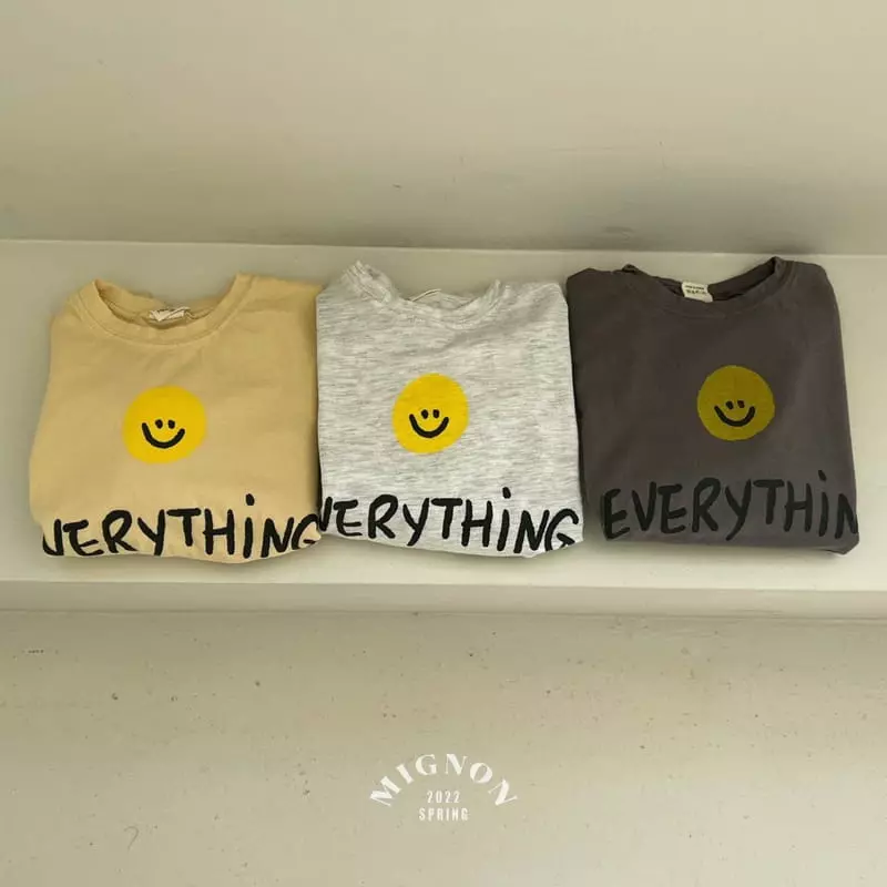 Mignon - Korean Children Fashion - #littlefashionista - Smile Slit Tee - 6