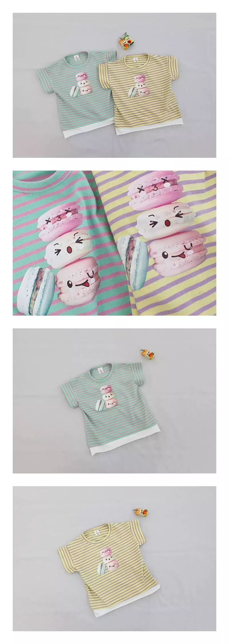 Milk Bebe - Korean Children Fashion - #childofig - Macaroon Tee