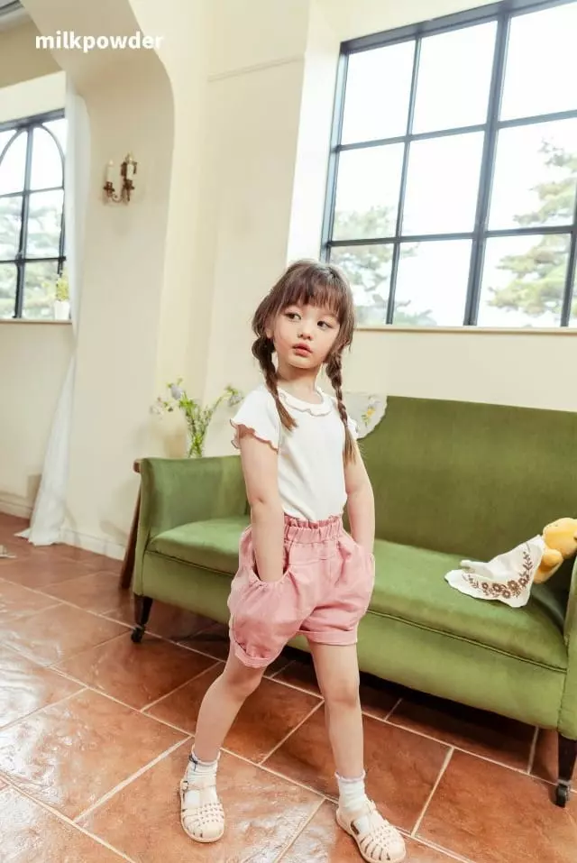 Milk Powder - Korean Children Fashion - #designkidswear - Pocket Pants - 9