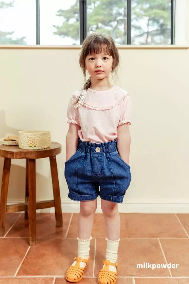 Milk Powder - Korean Children Fashion - #littlefashionista - Linen Jeans