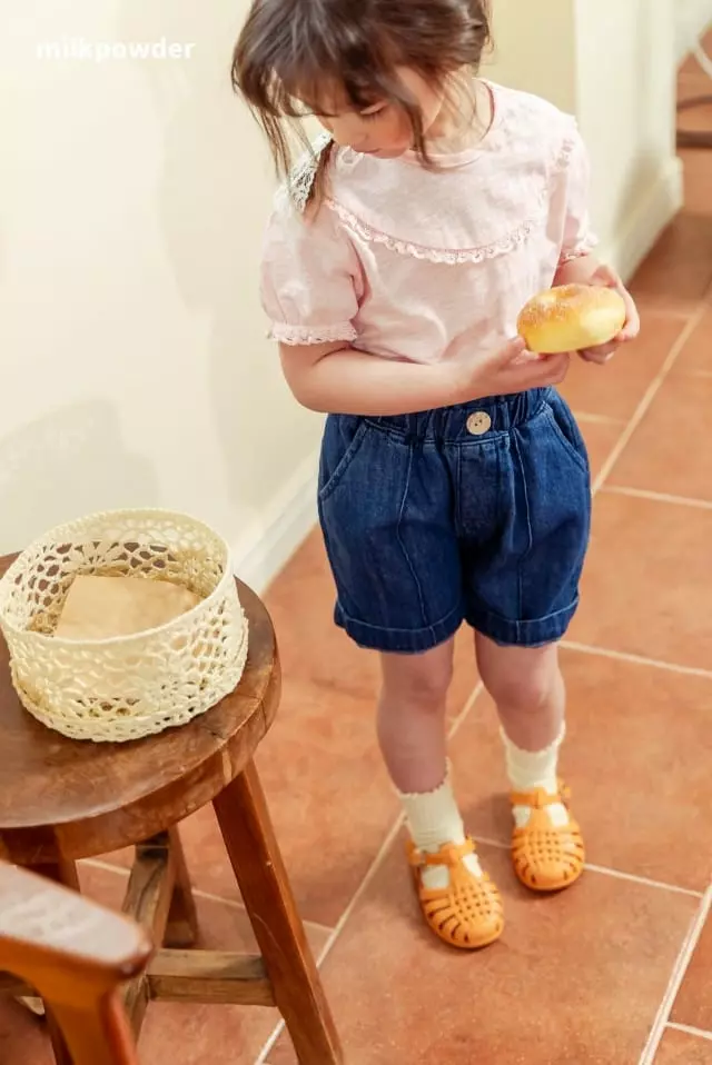 Milk Powder - Korean Children Fashion - #stylishchildhood - Linen Jeans - 7