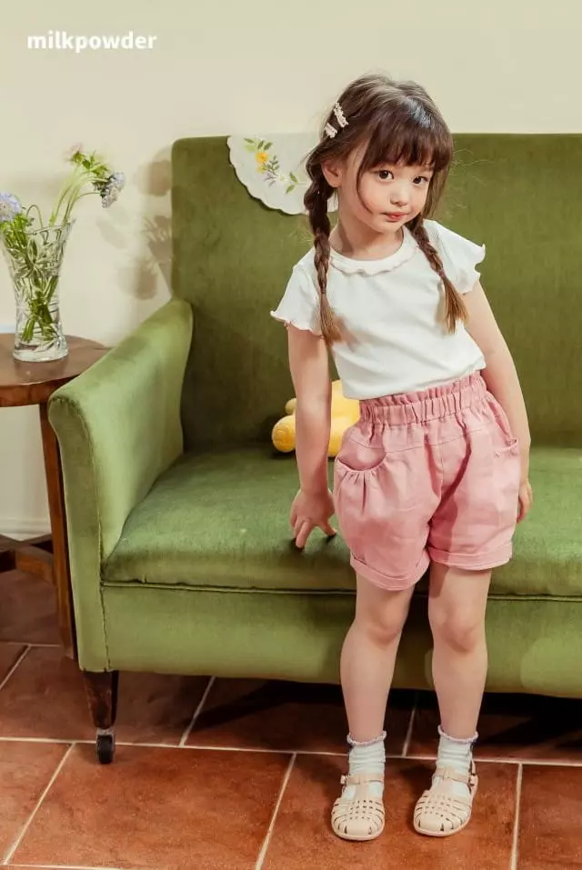 Milk Powder - Korean Children Fashion - #stylishchildhood - Pocket Pants - 6
