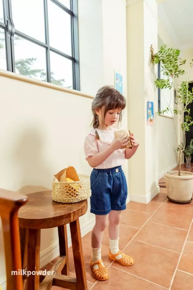 Milk Powder - Korean Children Fashion - #todddlerfashion - Linen Jeans - 5