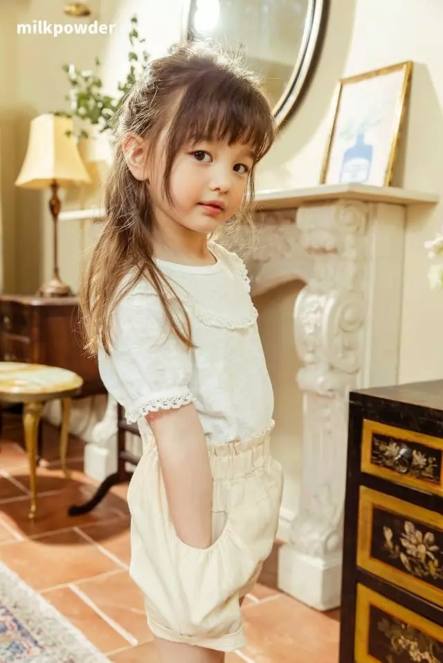 Milk Powder - Korean Children Fashion - #toddlerclothing - Pocket Pants - 5