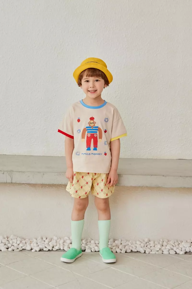 Mimico - Korean Children Fashion - #Kfashion4kids - Monkey Tee - 10