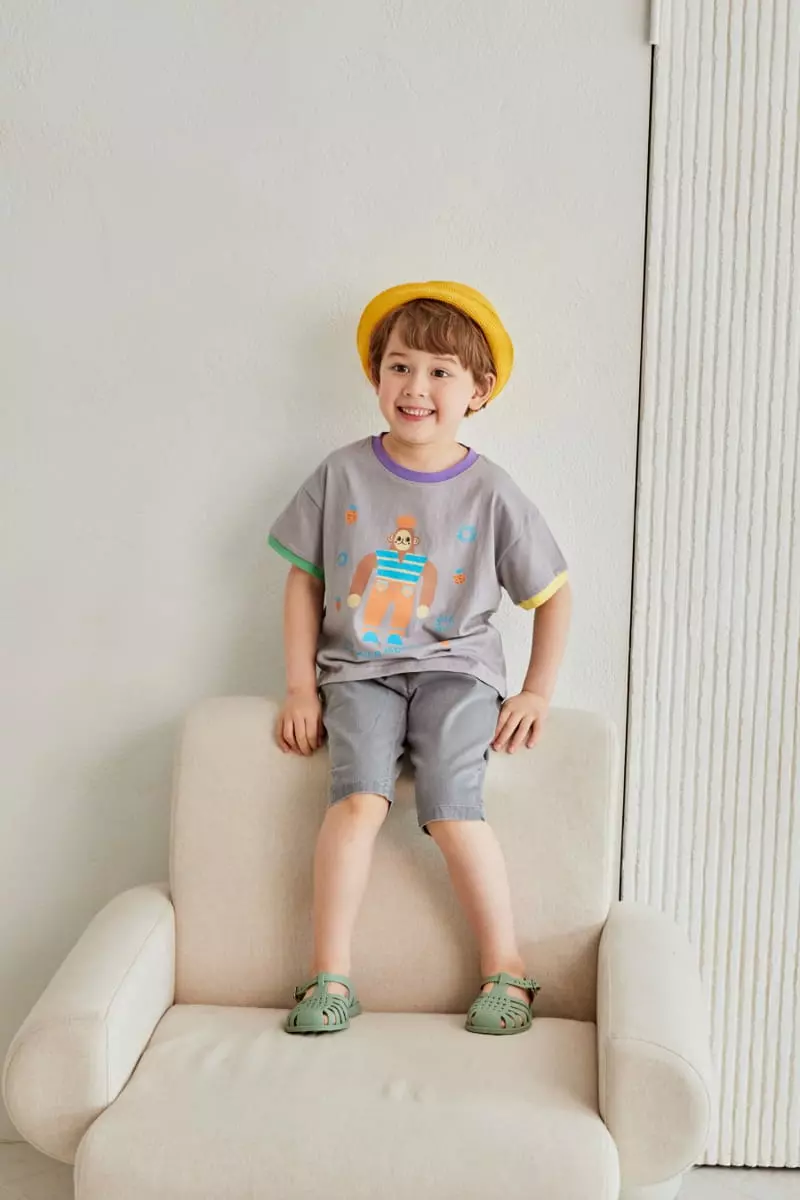 Mimico - Korean Children Fashion - #childrensboutique - Monkey Tee - 3