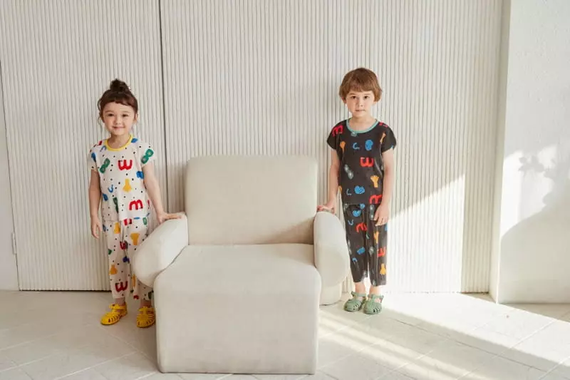Mimico - Korean Children Fashion - #childrensboutique - Pleats Top Bottom Set - 11