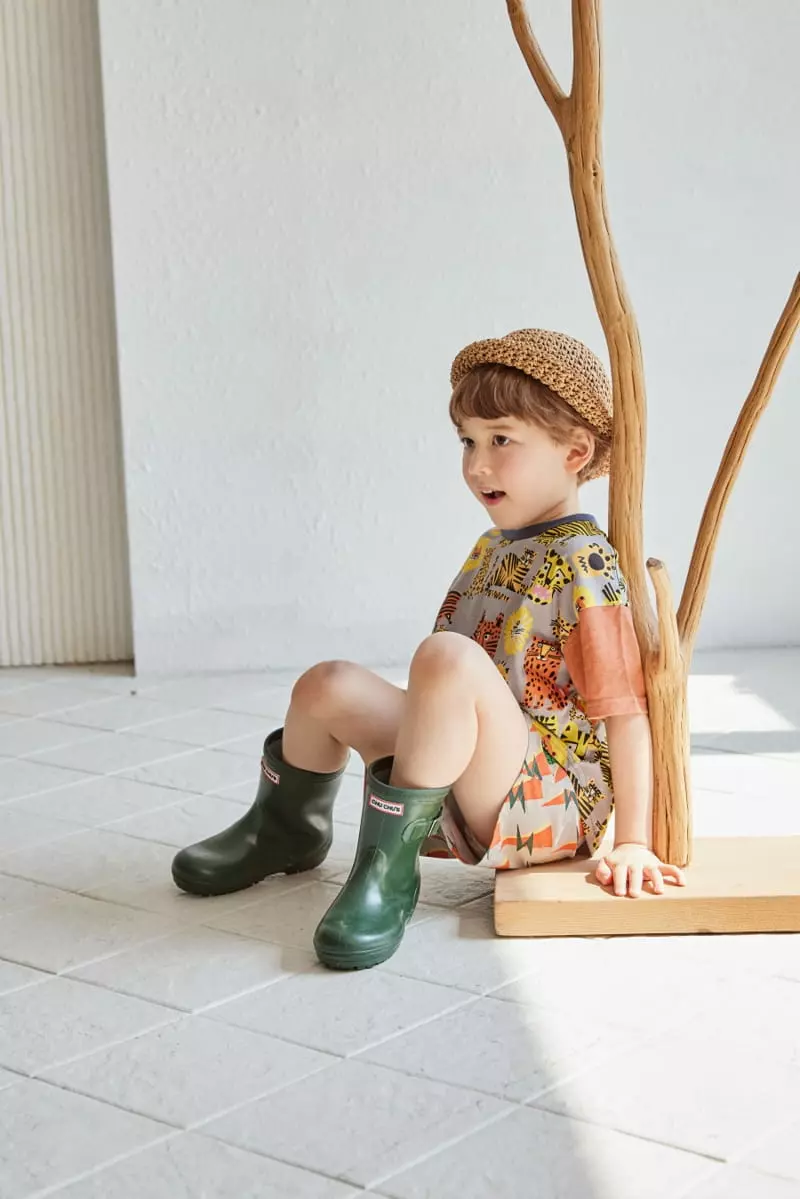 Mimico - Korean Children Fashion - #kidsshorts - Jungle Tee - 6