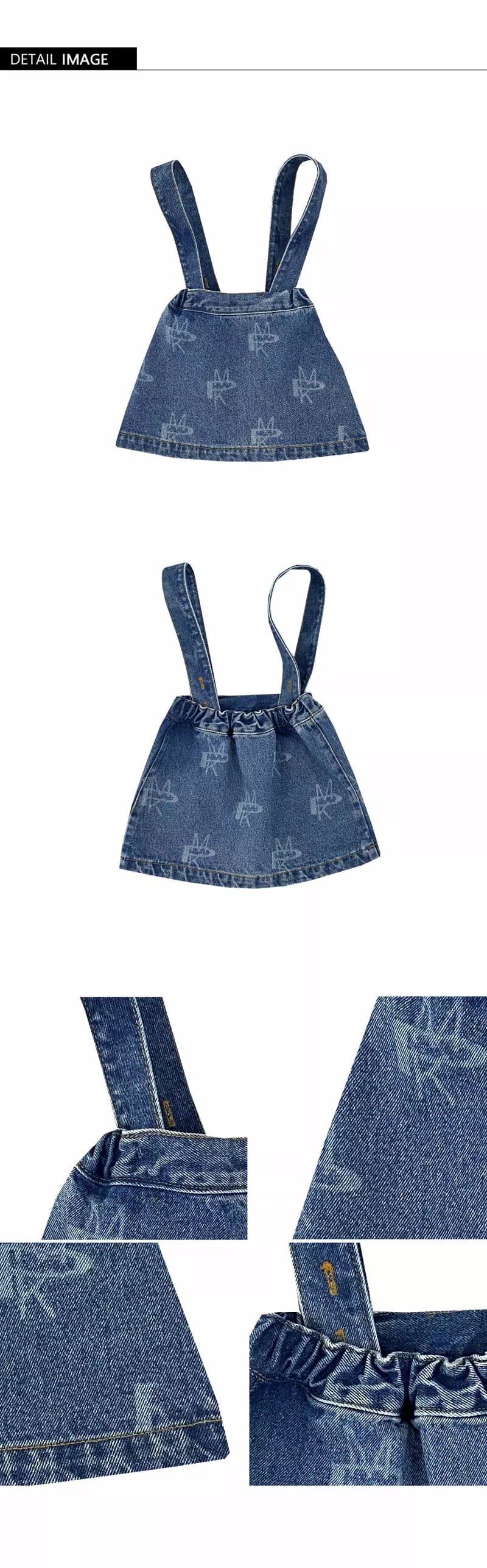 Mini Ps Market - Korean Children Fashion - #childofig - Denim Skirt - 4