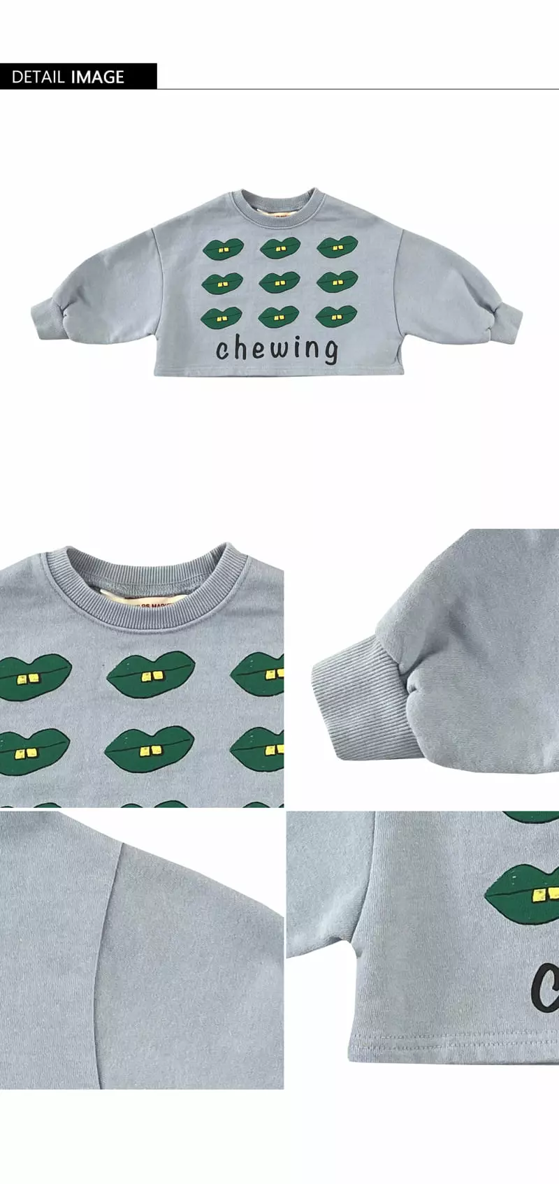 Mini Ps Market - Korean Children Fashion - #discoveringself - Crop Tee - 6