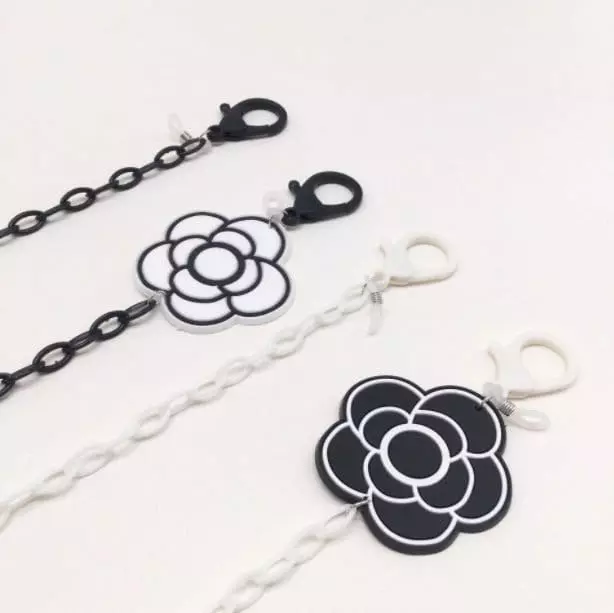 Miso - Korean Children Fashion - #stylishchildhood - Flower Mask Strap - 2