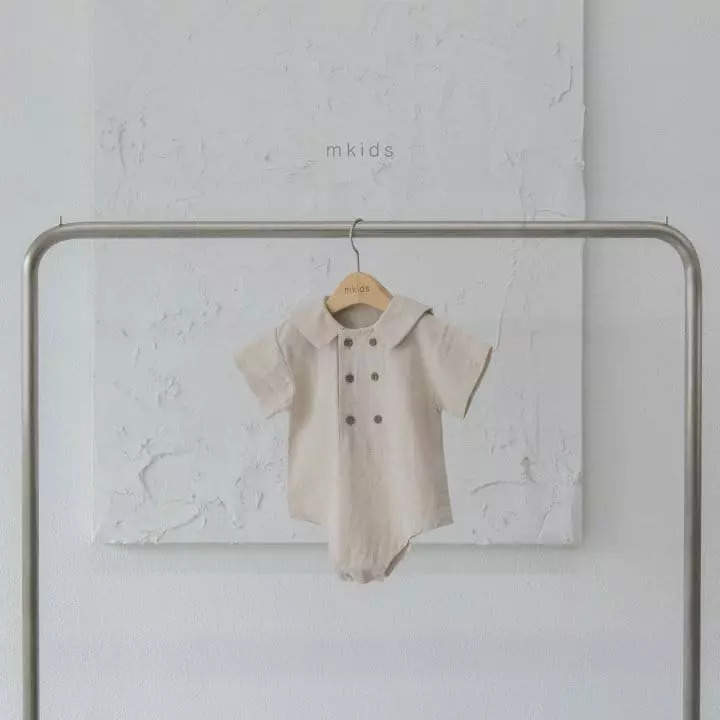 Mkids - Korean Baby Fashion - #babyboutiqueclothing - Double Bodysuit - 2