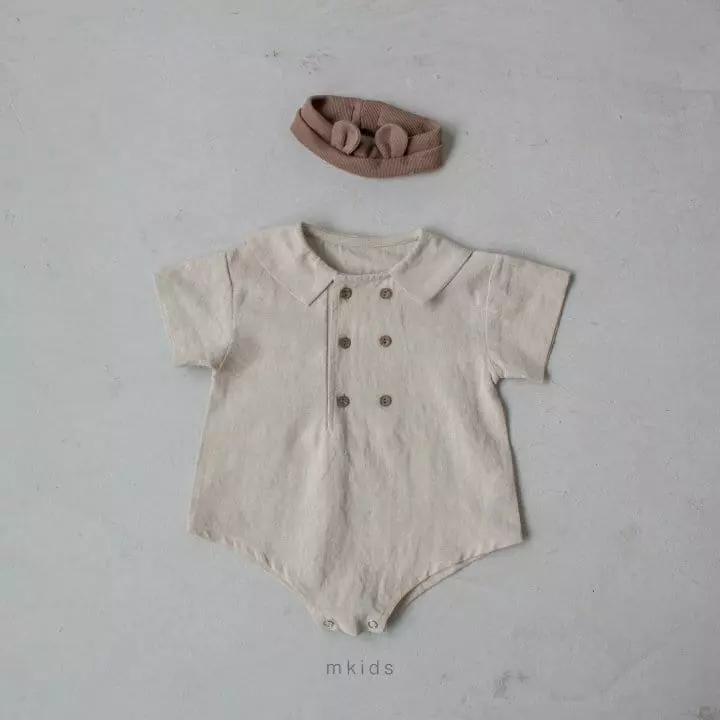Mkids - Korean Baby Fashion - #babyclothing - Double Bodysuit - 3