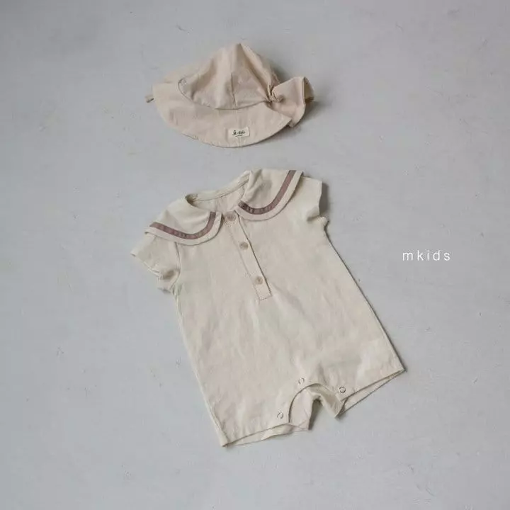Mkids - Korean Baby Fashion - #babyoutfit - Marine Bodysuit - 5