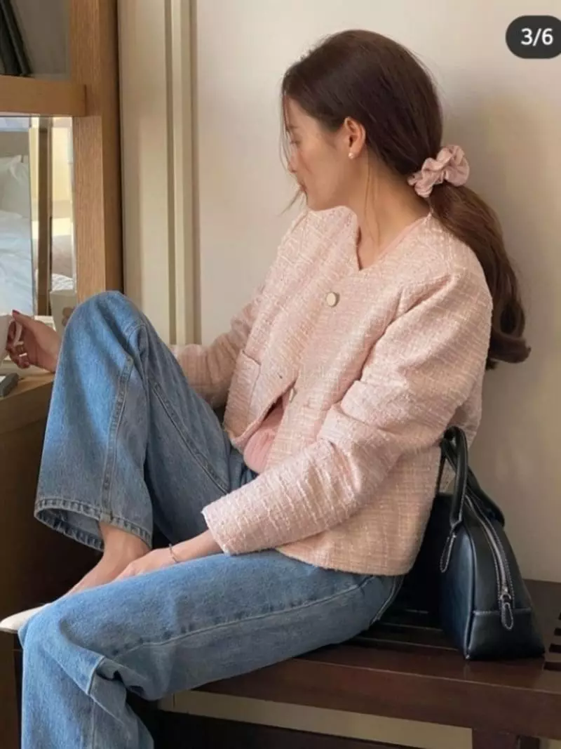 Mmore S - Korean Women Fashion - #womensfashion - Twid Jacket  - 4