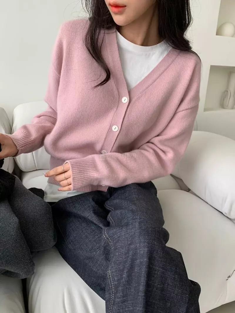 Mmore S - Korean Women Fashion - #momslook - Cashmere Cardigan