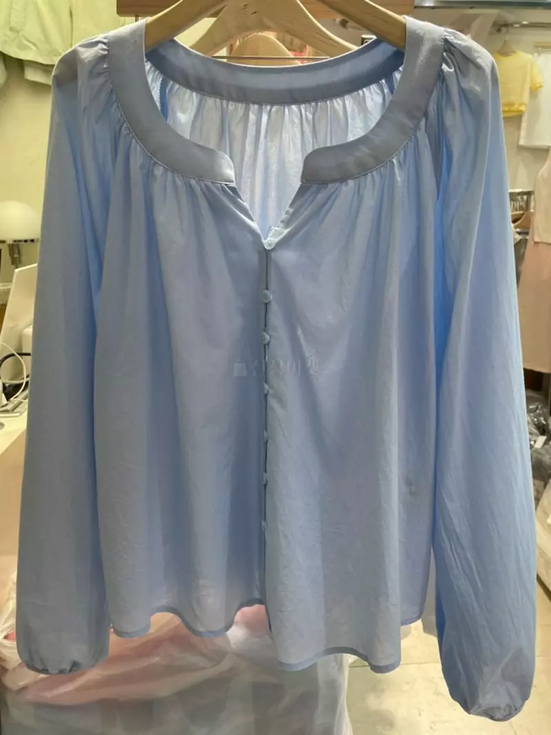 Mmore S - Korean Women Fashion - #momslook - Button Blouse - 4