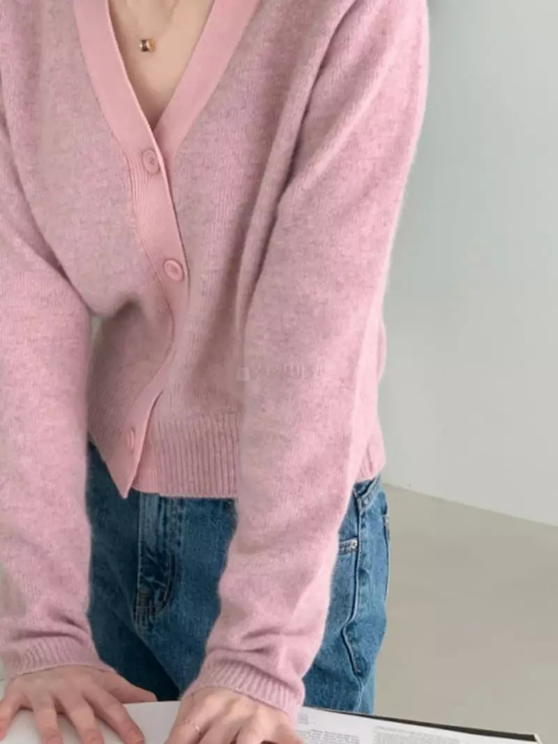 Mmore S - Korean Women Fashion - #pursuepretty - Mini Raccon Cardigan - 7