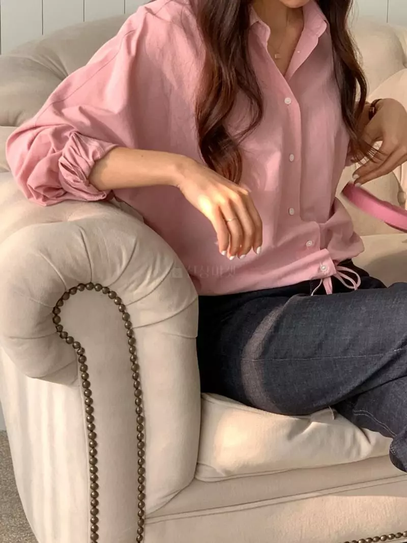 Mmore S - Korean Women Fashion - #restrostyle - Le Mer Shirt - 5