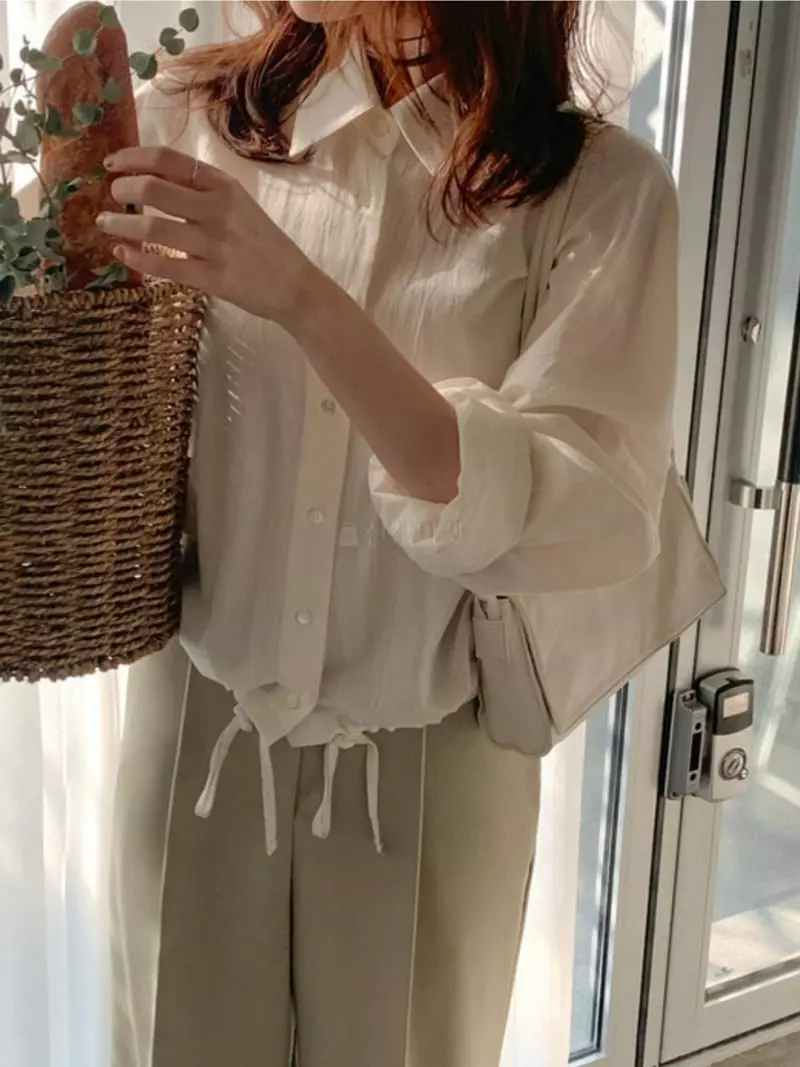 Mmore S - Korean Women Fashion - #thatsdarling - Le Mer Shirt - 8