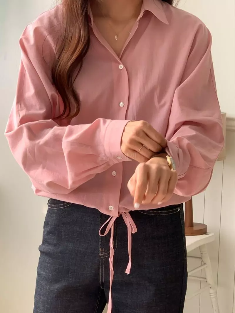 Mmore S - Korean Women Fashion - #thelittlethings - Le Mer Shirt - 9