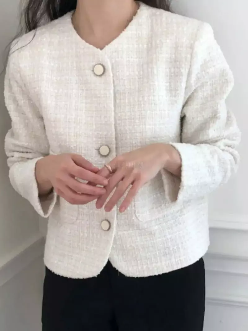 Mmore S - Korean Women Fashion - #womensfashion - Twid Jacket  - 7