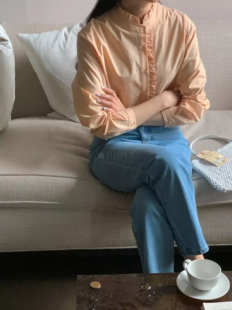 Mmore S - Korean Women Fashion - #womensfashion - Cos Frill Shirt