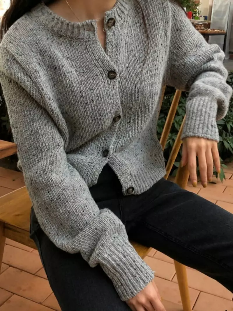 Mmore S - Korean Women Fashion - #womensfashion - All Neff Cardigan - 3