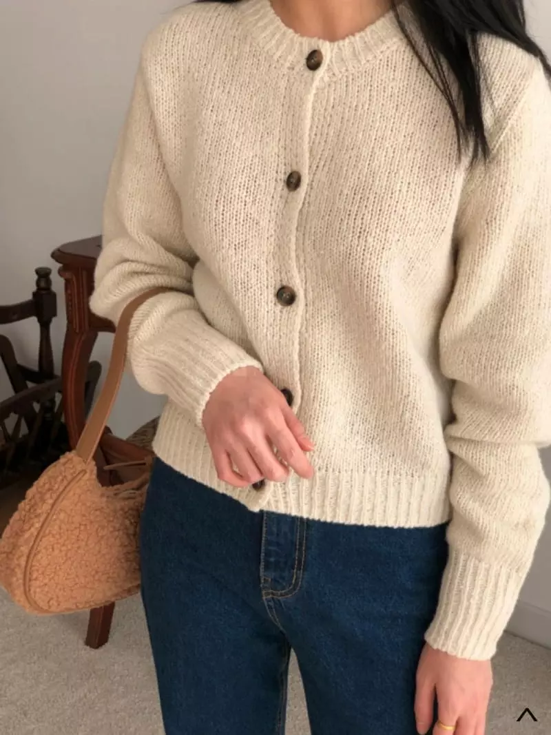 Mmore S - Korean Women Fashion - #womensfashion - All Neff Cardigan - 5
