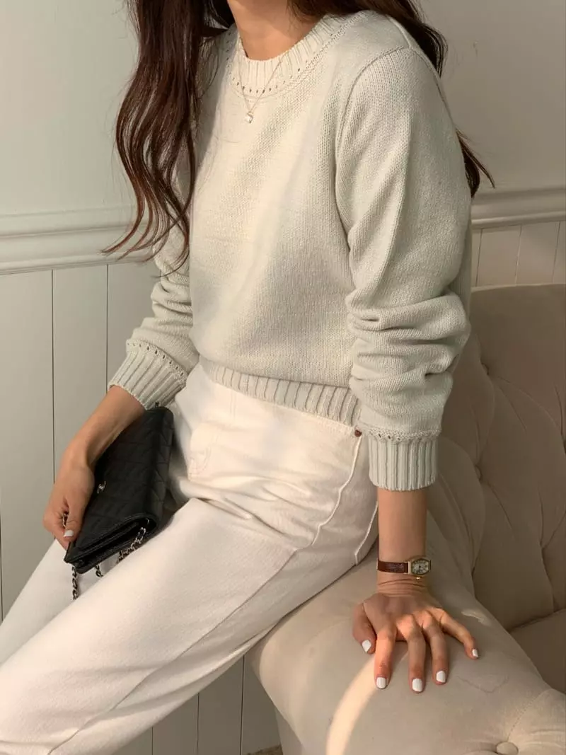 Mmore S - Korean Women Fashion - #momslook - Scsi Knit - 4