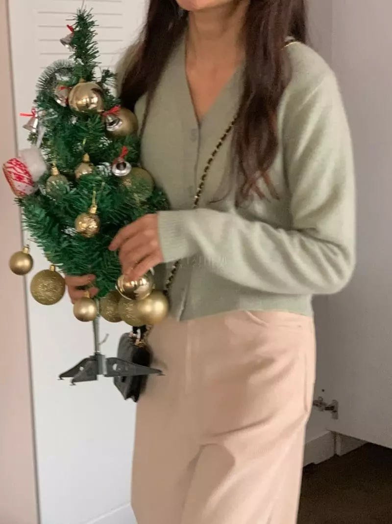 Mmore S - Korean Women Fashion - #momslook - Mini Raccon Cardigan - 4
