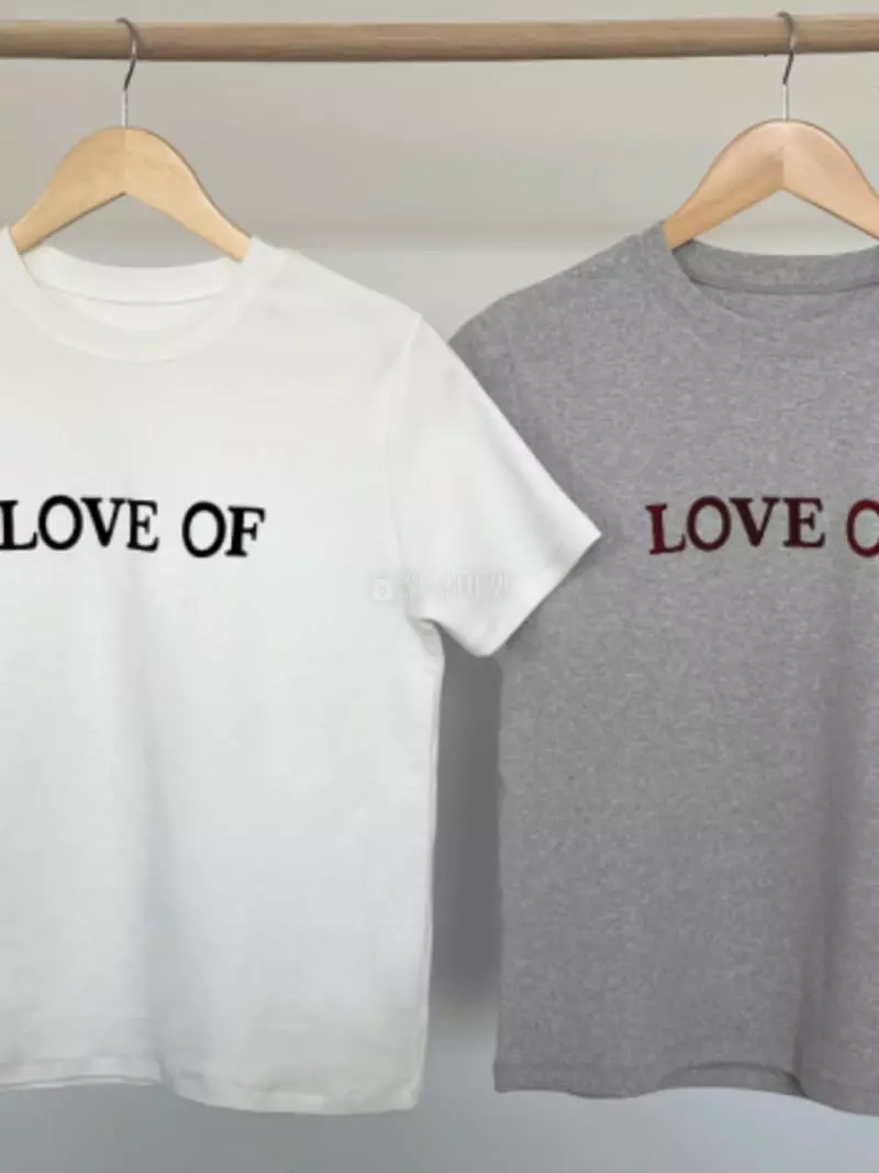 Mmore S - Korean Women Fashion - #womensfashion - Love Tee - 9