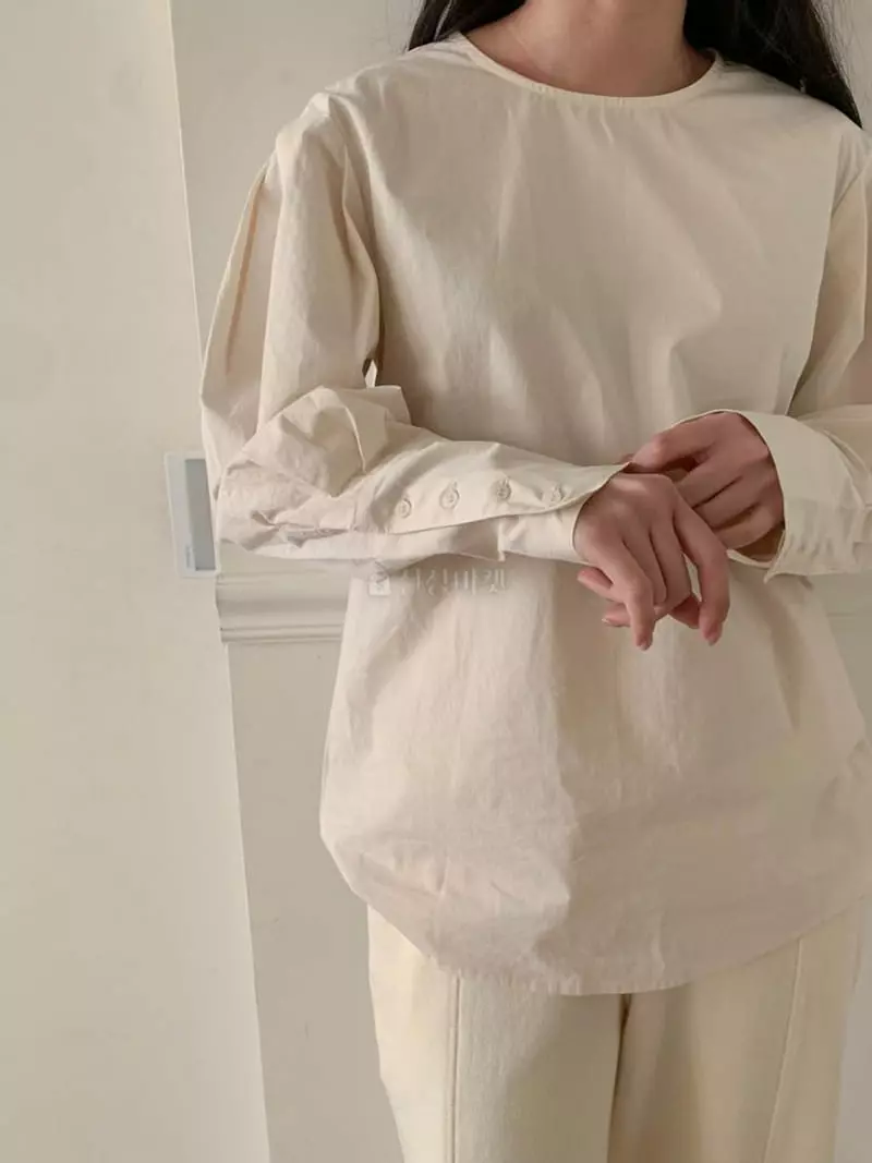 Moheli - Korean Women Fashion - #momslook - Puff Blouse - 5