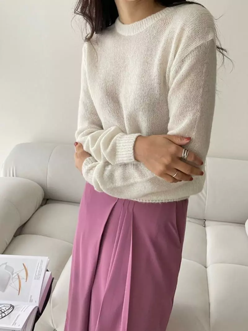 Moheli - Korean Women Fashion - #momslook - Ander Knit - 5