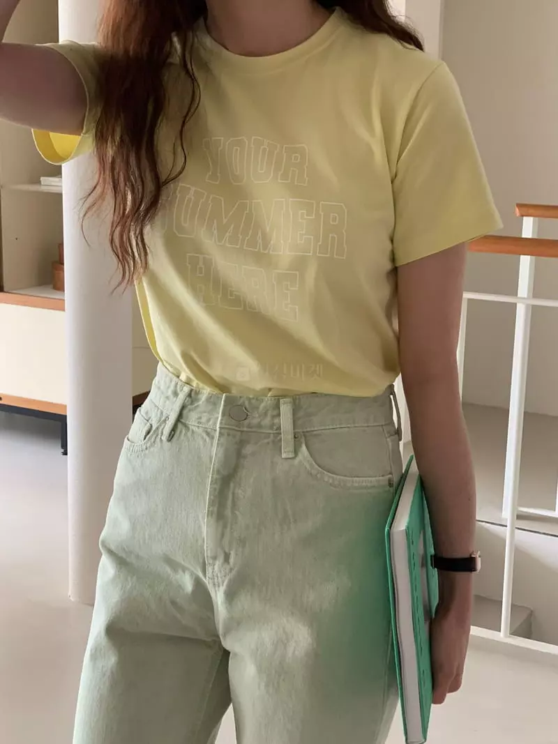 Moheli - Korean Women Fashion - #momslook - Summer Tee - 3