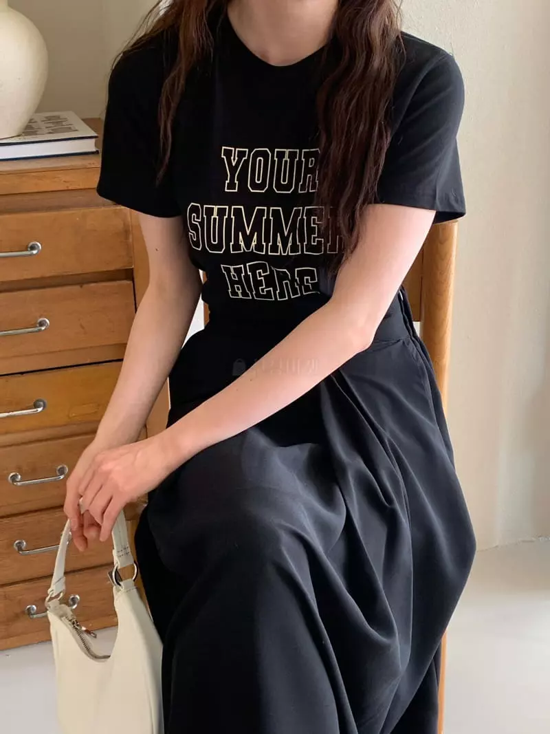 Moheli - Korean Women Fashion - #momslook - Summer Tee - 4