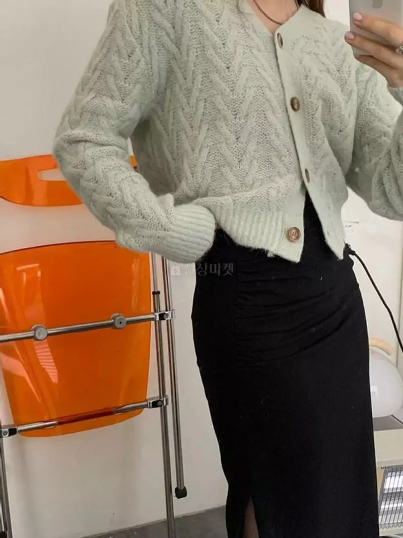 Moheli - Korean Women Fashion - #momslook - Daisy Cardigan - 7