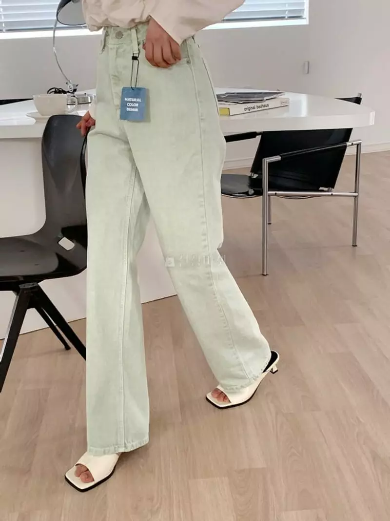 Moheli - Korean Women Fashion - #womensfashion - Dyeing Pants - 4