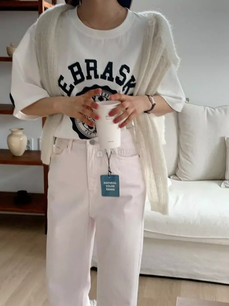 Moheli - Korean Women Fashion - #momslook - Nave Tee - 2