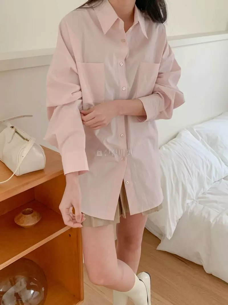 Moheli - Korean Women Fashion - #vintagekidsstyle - Millan Shirt - 4