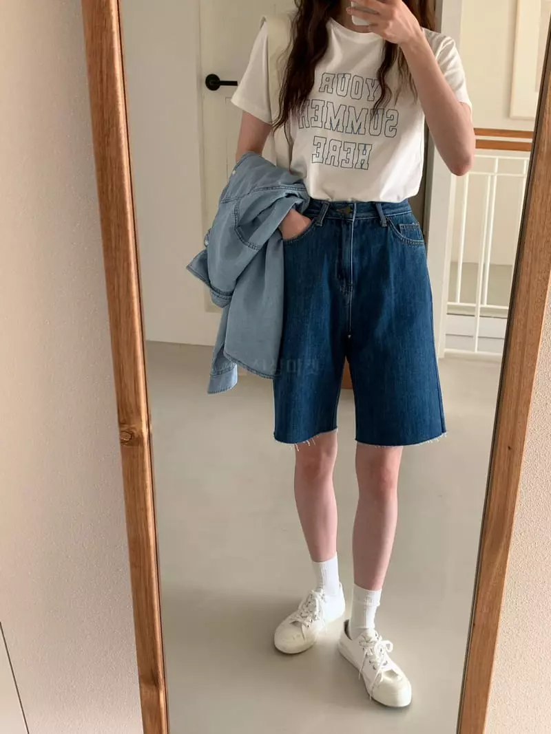 Moheli - Korean Women Fashion - #womensfashion - Denim Shorts - 5