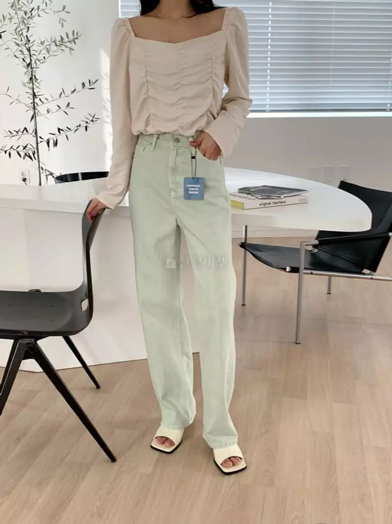 Moheli - Korean Women Fashion - #womensfashion - Dyeing Pants