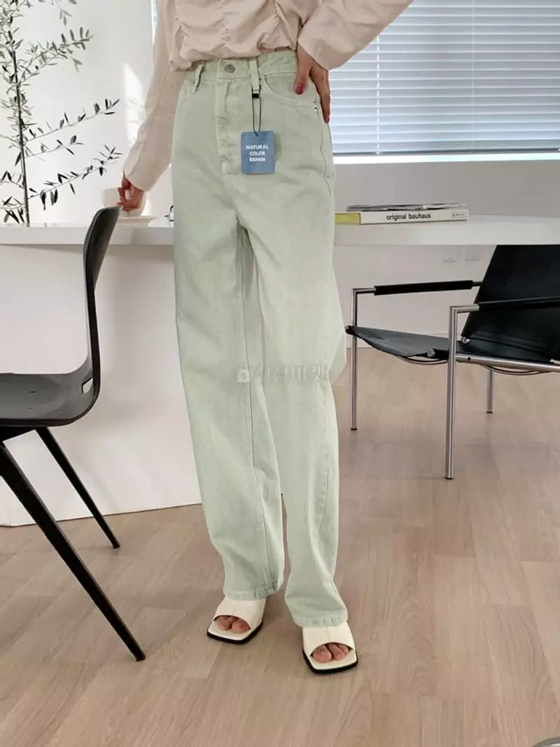 Moheli - Korean Women Fashion - #womensfashion - Dyeing Pants - 3